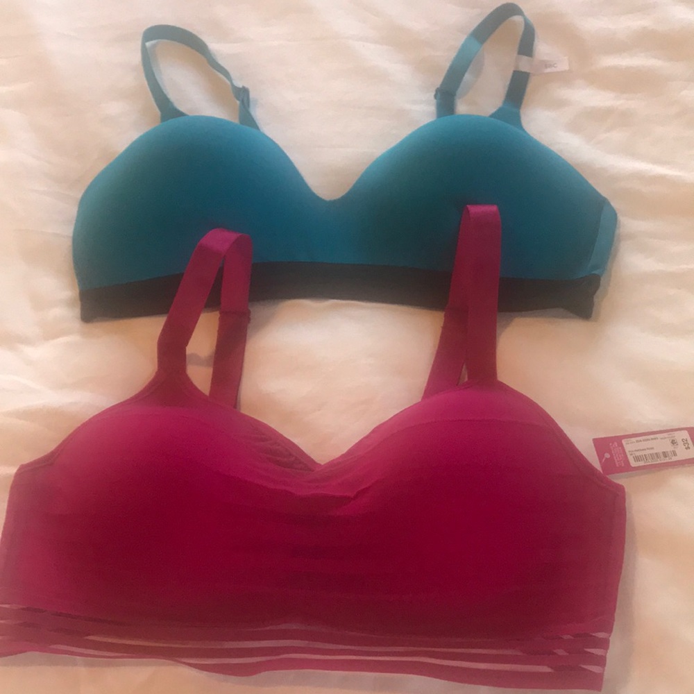 Ambrielle wireless bra NWT 2pcs